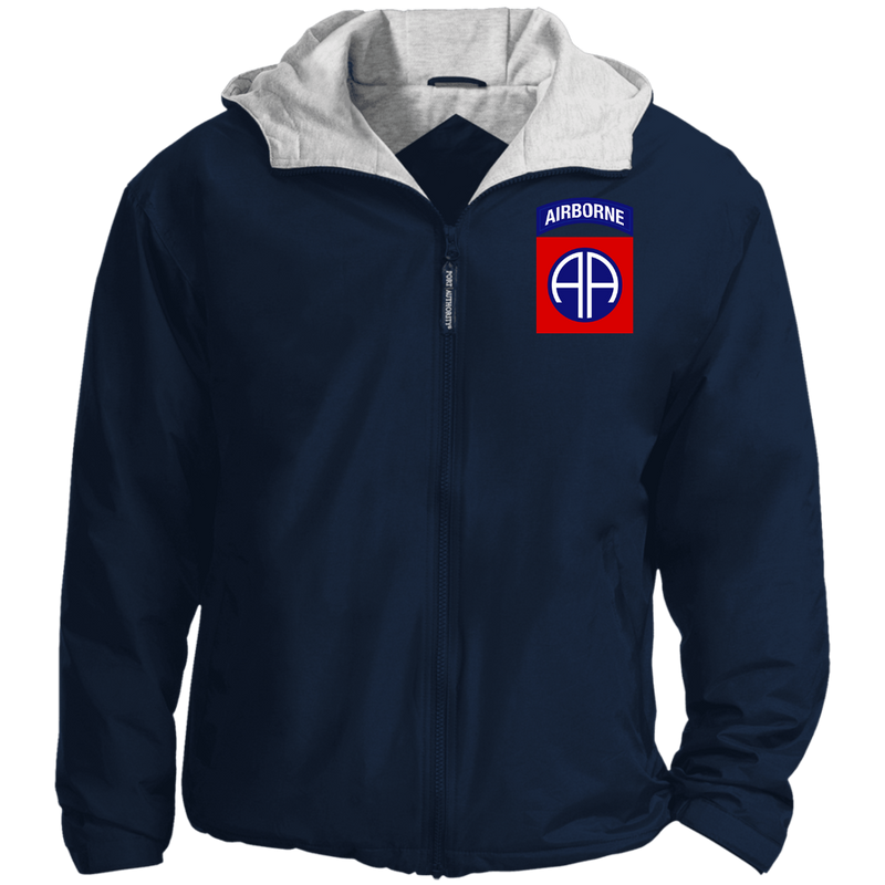 82ND AIRBORNE DIV EMBROIDERED WINDSHIRT JACKET POLO
