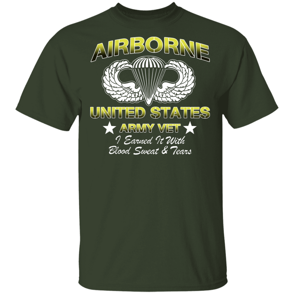 Basic Parachutist -  US ARMY VETS SHIRT