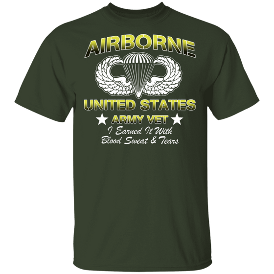 Basic Parachutist -  US ARMY VETS SHIRT