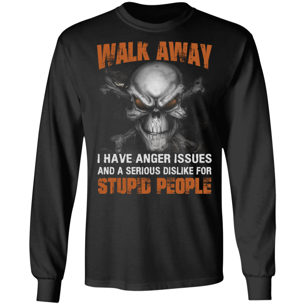 WALK AWAY STUPID PEOPLE SHIRT