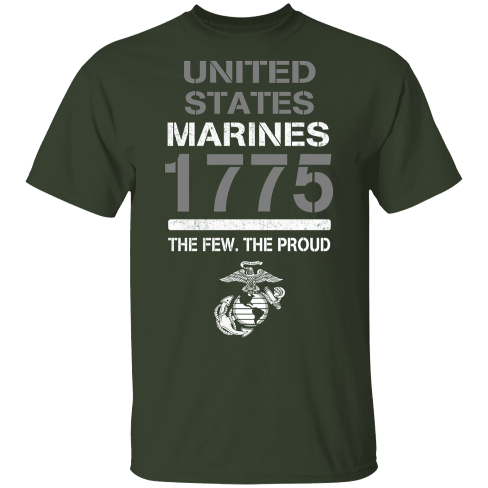 US MARINE 1775 THE FEW THE PROUD SHIRT
