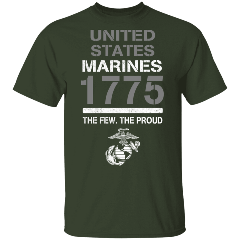 US MARINE 1775 THE FEW THE PROUD SHIRT