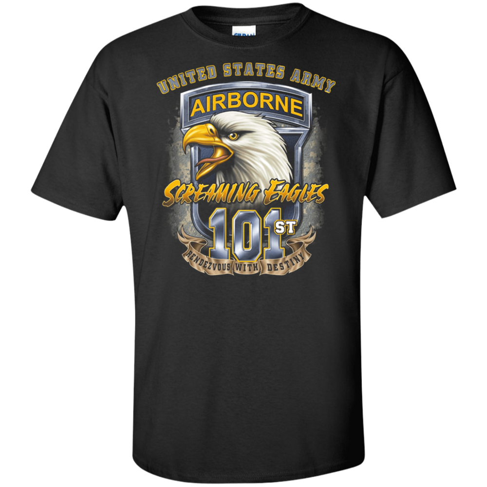 AIRBORNE SCREAMING EAGLES 101ST SHIRT