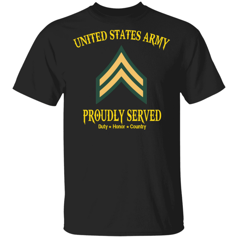 UNITED STATES ARMY E4 CPL PROUDLY SERVED
