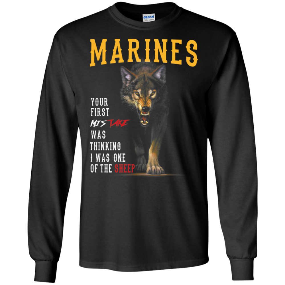 Marines Think I was one of the sheep