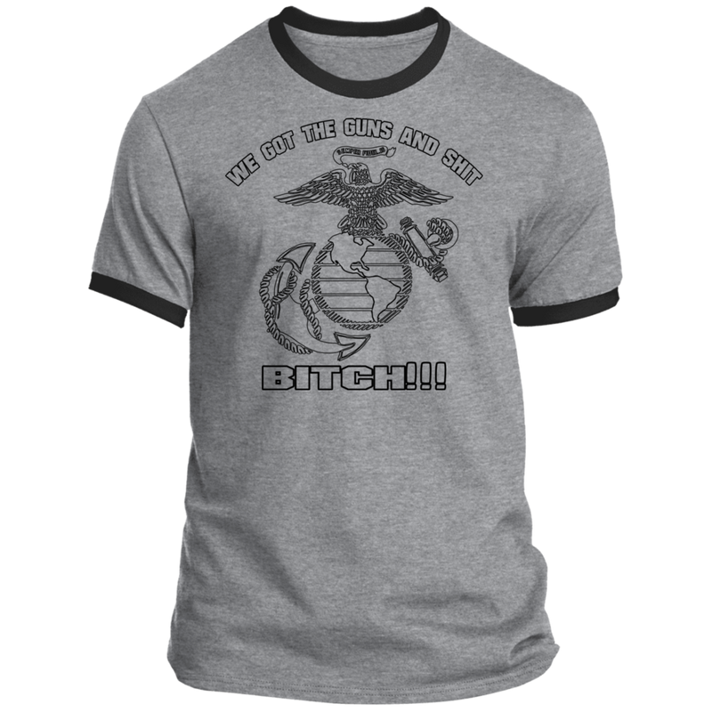 WE GOT THE GUN AND SHIT SHIRT