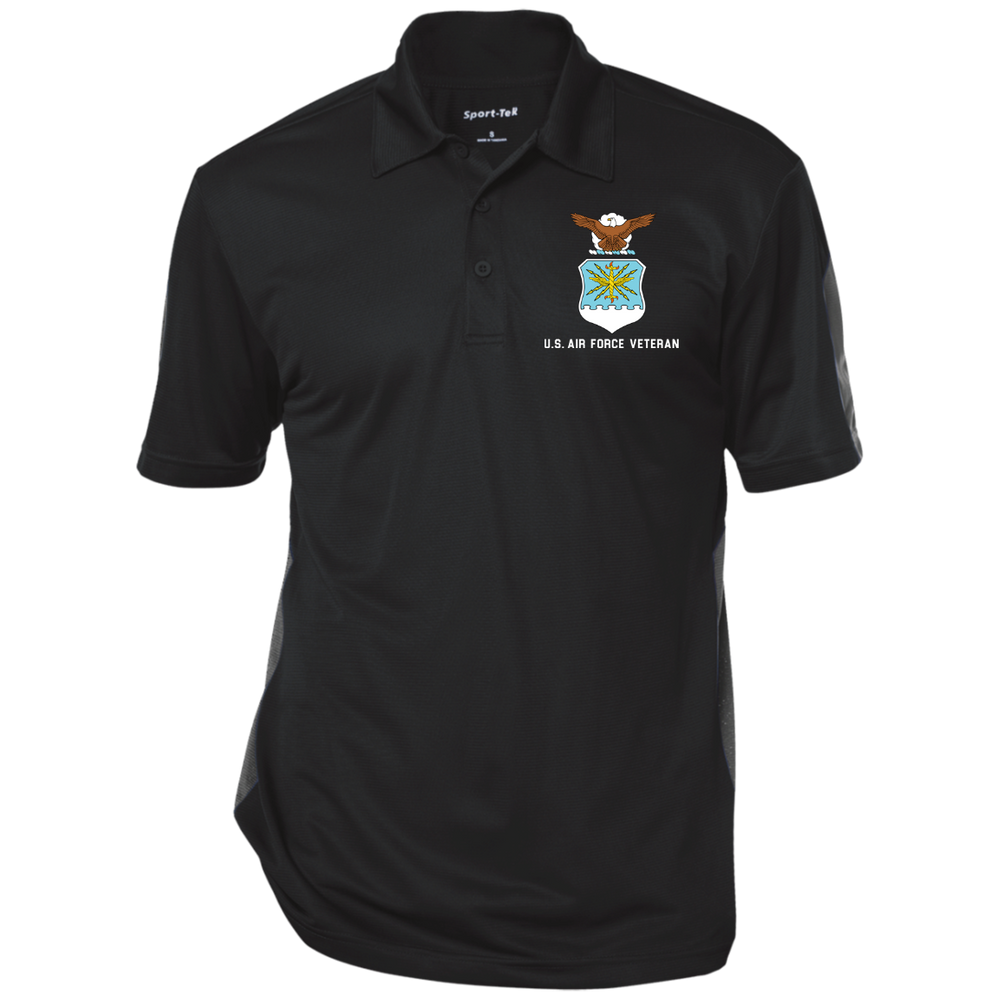 US AIR FORCE LOGO EMBROIDERED WINDSHIRT JACKET POLO