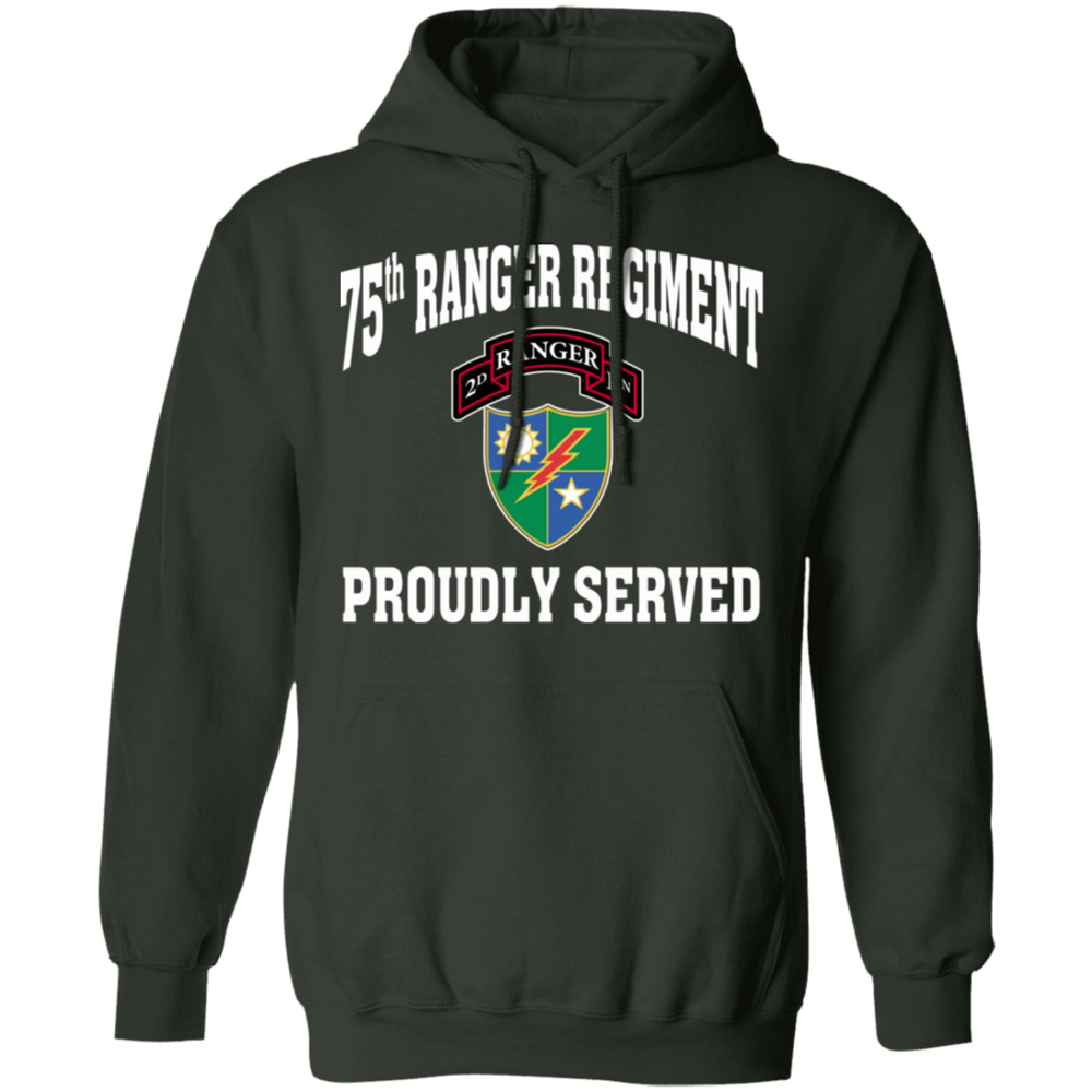 75TH RANGER REGIMENT PROUDLY SERVED SHIRT