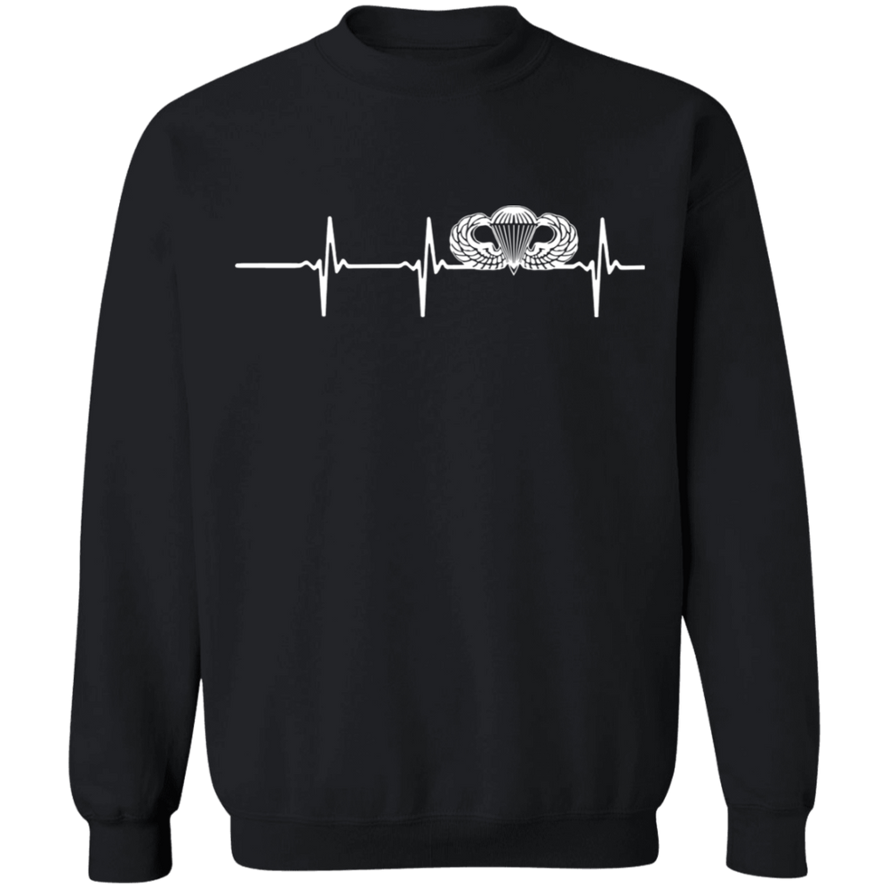 Basic Parachutist Badge Heartbeat Shirt