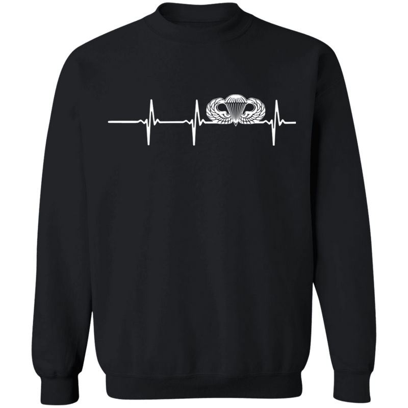 Basic Parachutist Badge Heartbeat Shirt