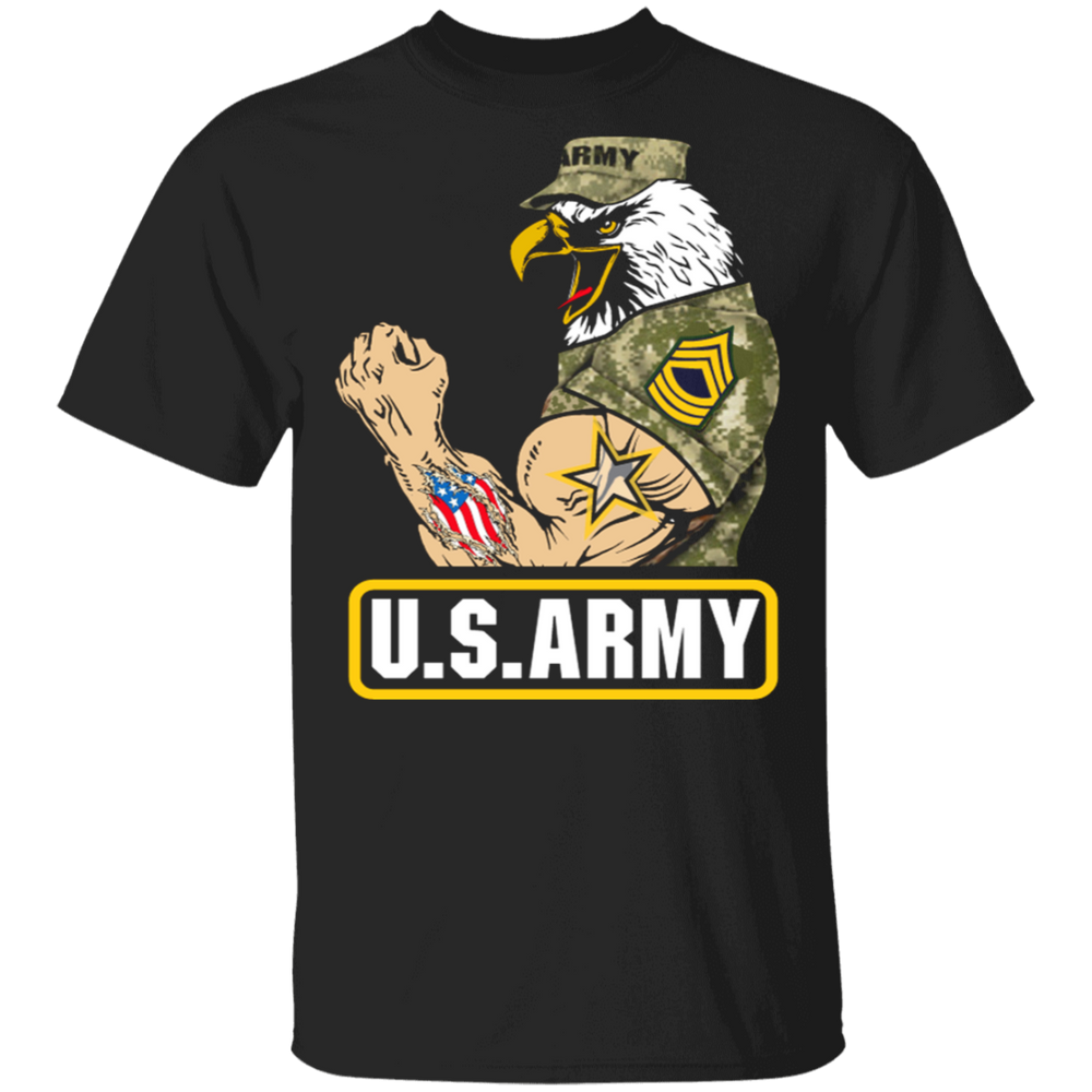 US ARMY RANK MASTER SERGEANT (MSG) SHIRT