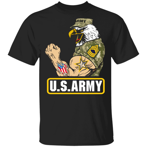 US ARMY RANK MASTER SERGEANT (MSG) SHIRT
