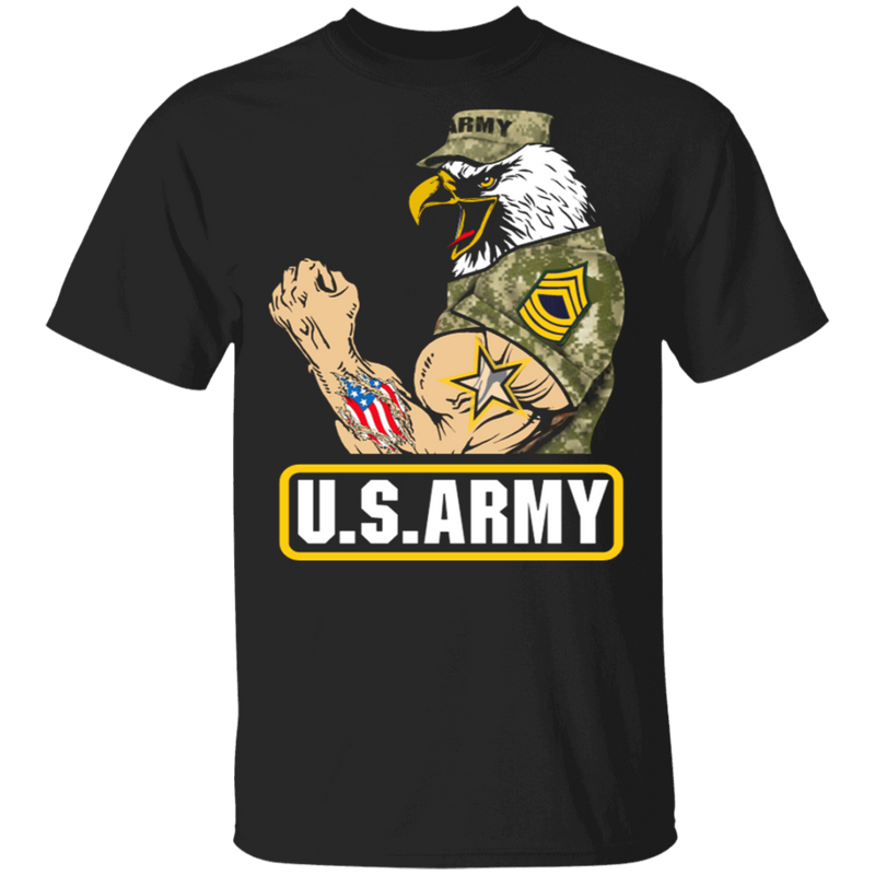 US ARMY RANK MASTER SERGEANT (MSG) SHIRT
