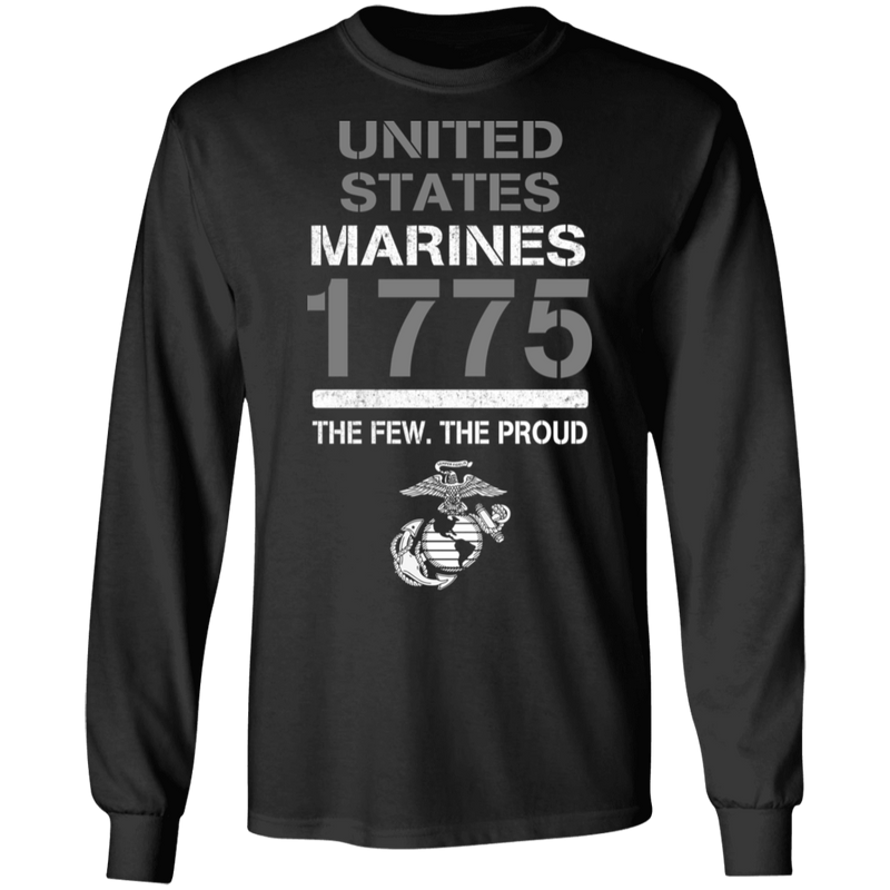 US MARINE 1775 THE FEW THE PROUD SHIRT