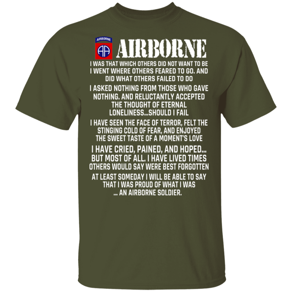 82ND AIRBORNE DIVISION SHIRT