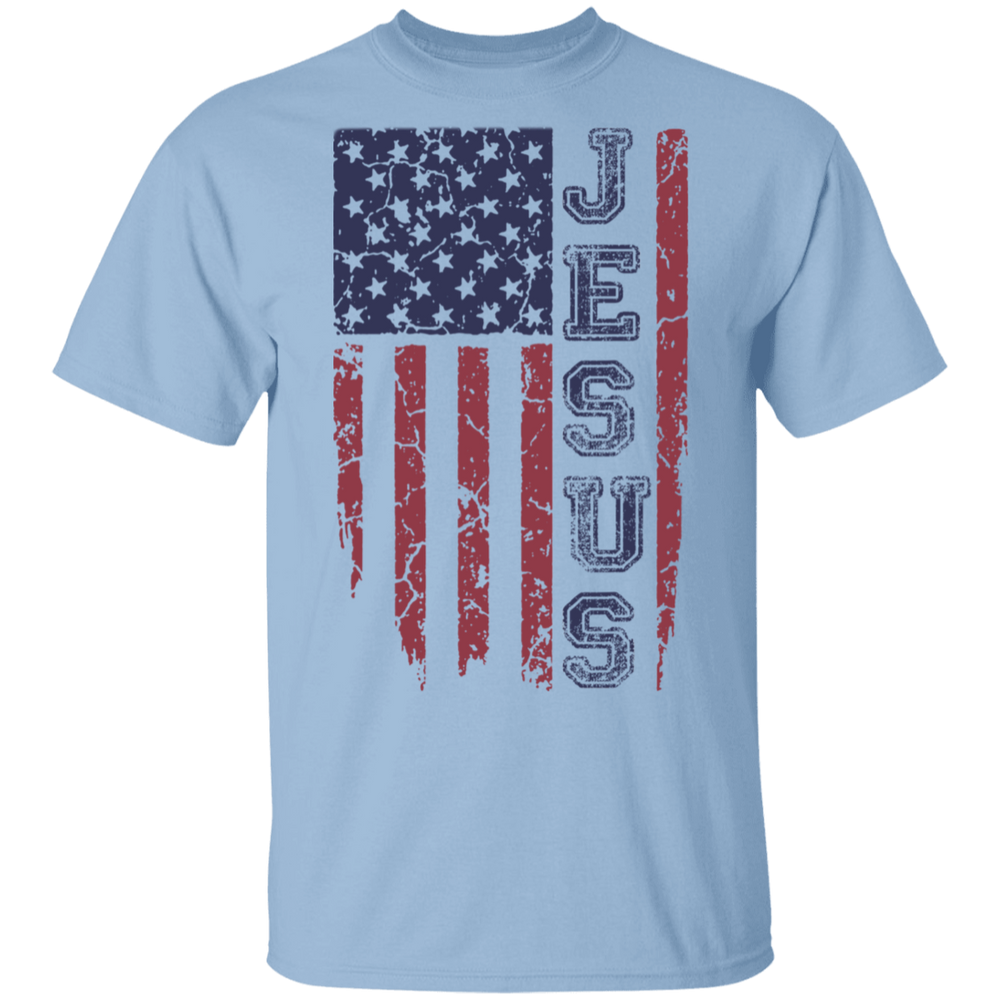 US FLAG JESUS SHIRT