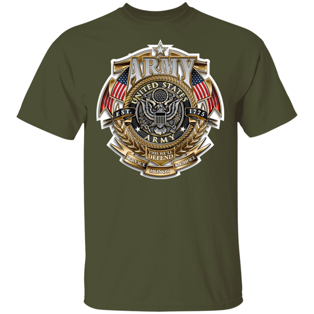 Army This We'll Defend Decal Shirt