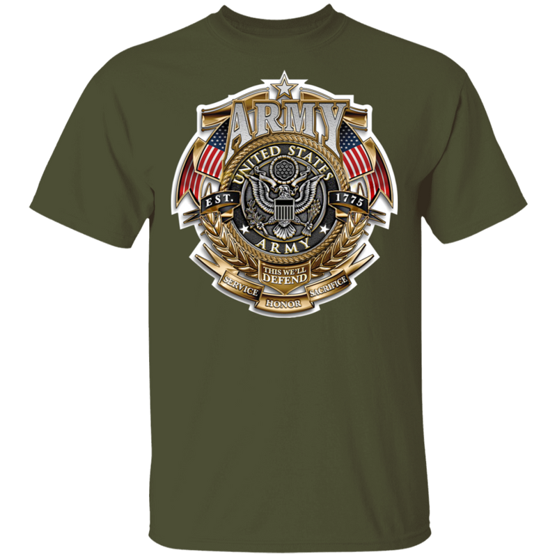 Army This We'll Defend Decal Shirt