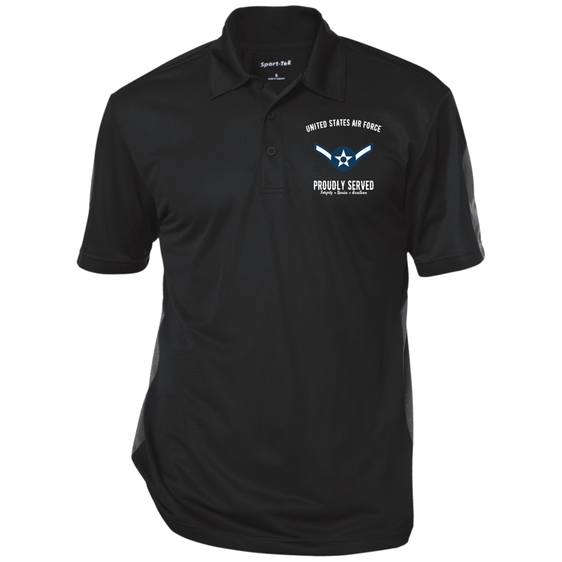 USAF RANK E2 EMBROIDERED WINDSHIRT JACKET POLO