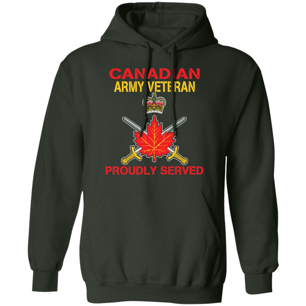 CANADIAN ARMY PROUDLY SERVED SHIRT