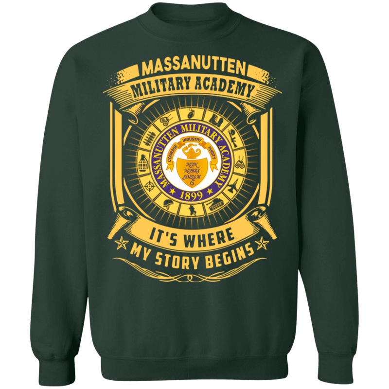 MASSANUTTEN MILITARY ACADEMY IT IS WHERE MY STORY BEGINS SHIRT