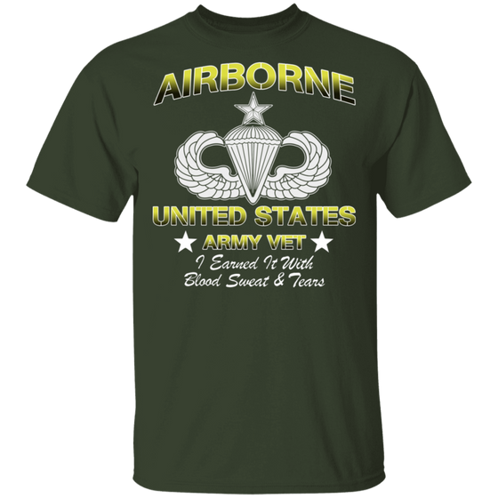 Senior Parachutist - US ARMY VETS SHIRT