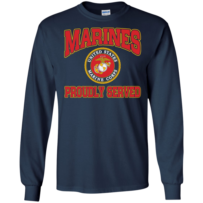 Proudly Served Marines Veteran