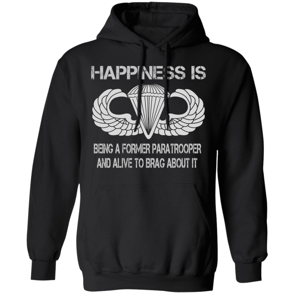 HAPPINESS IS BASIC PARACHUTIST SHIRT