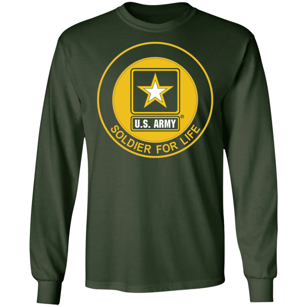 US ARMY SOLDIER FOR LIFE SHIRT