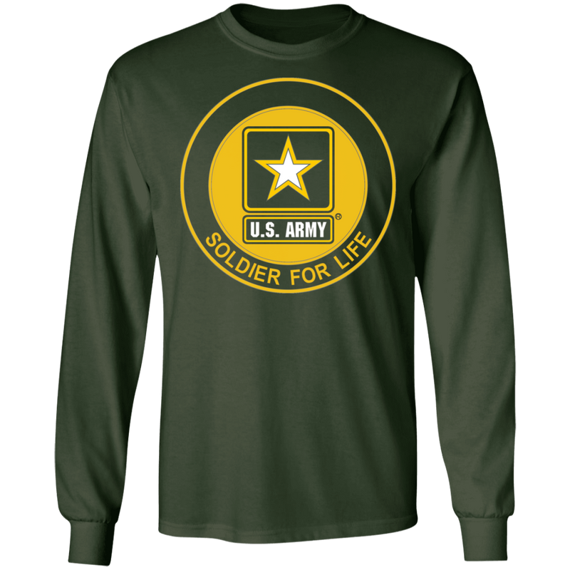 US ARMY SOLDIER FOR LIFE SHIRT