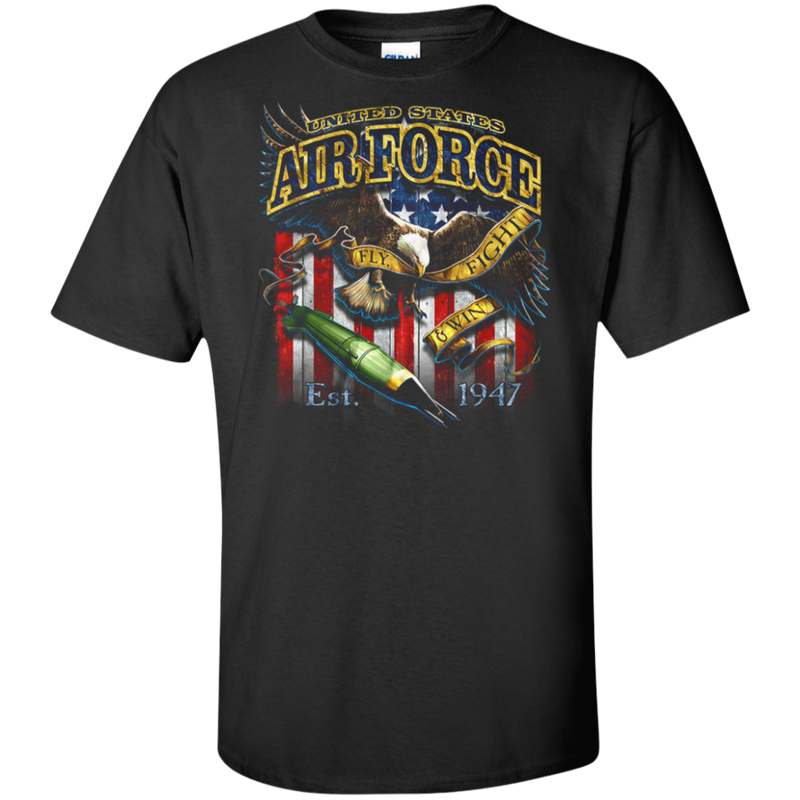 US AIR FORCE FLY FIGHT WIN EST 1947 SHIRT
