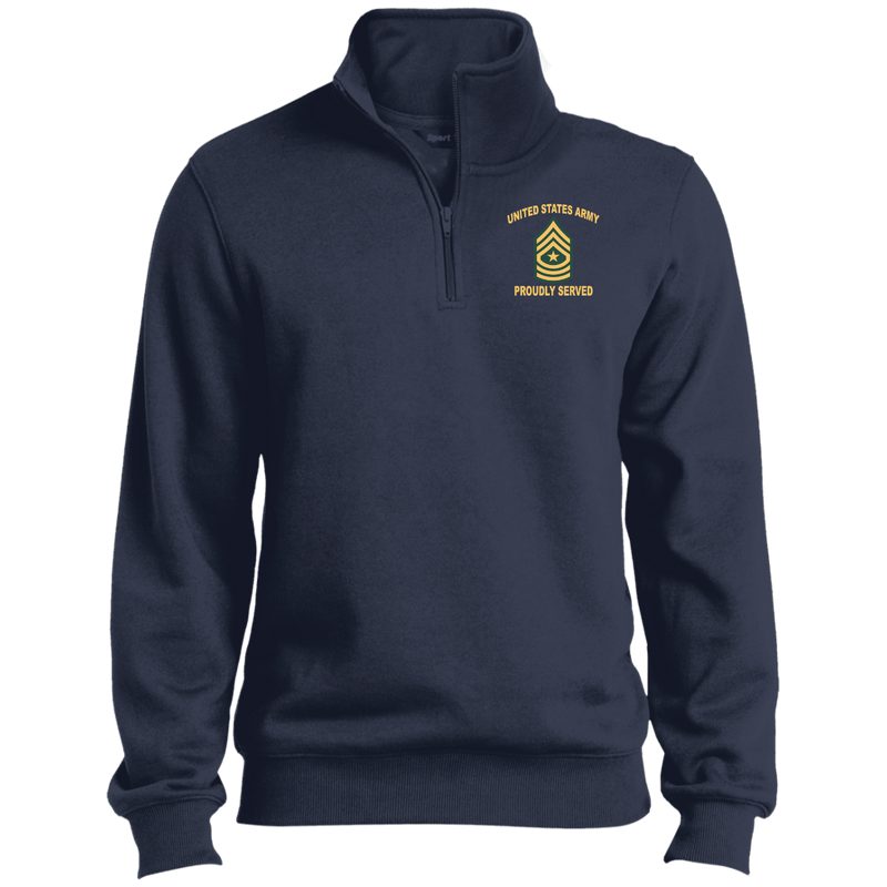 Army Proudly Served E9 - Sergeant Major (SGM) windshirt jacket polo