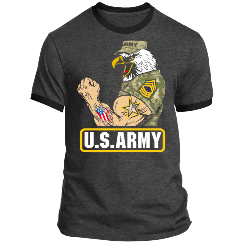 US ARMY RANK MASTER SERGEANT (MSG) SHIRT
