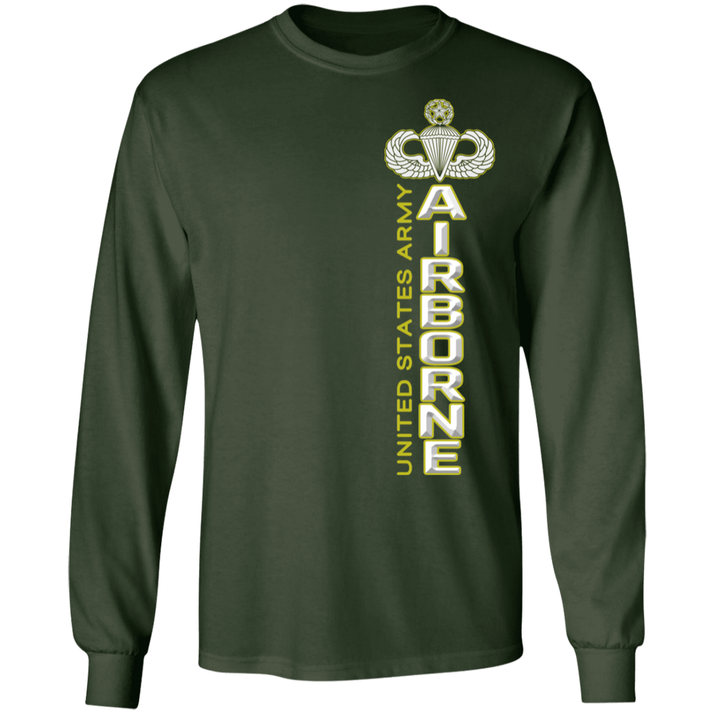 US ARMY AIRBORNE MASTER PARACHUTIST SHIRT