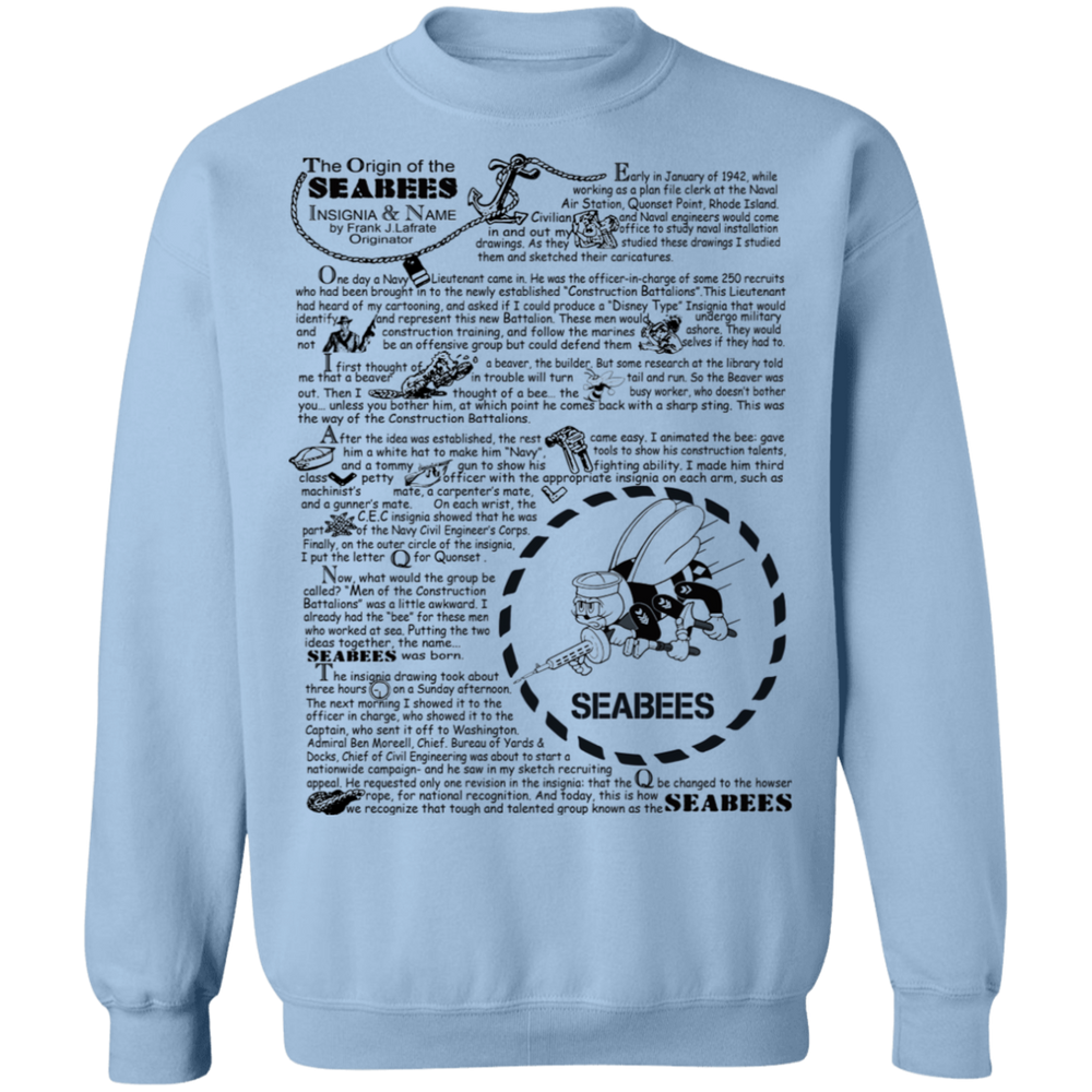 THE ORIGIN OF SEABEES SHIRT