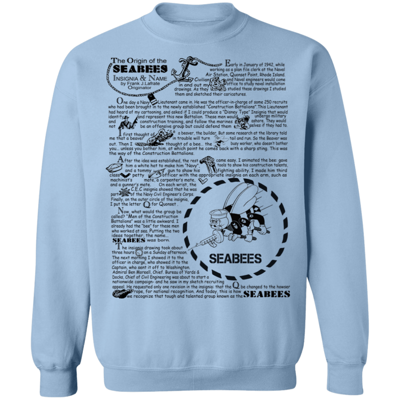 THE ORIGIN OF SEABEES SHIRT