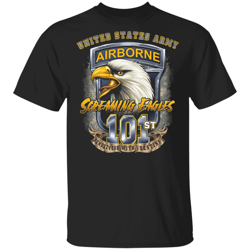 AIRBORNE SCREAMING EAGLES 101ST SHIRT