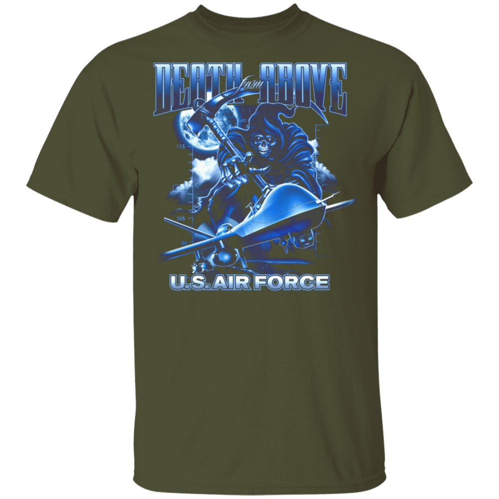 DEATH ABOVE US AIR FORCE SHIRT