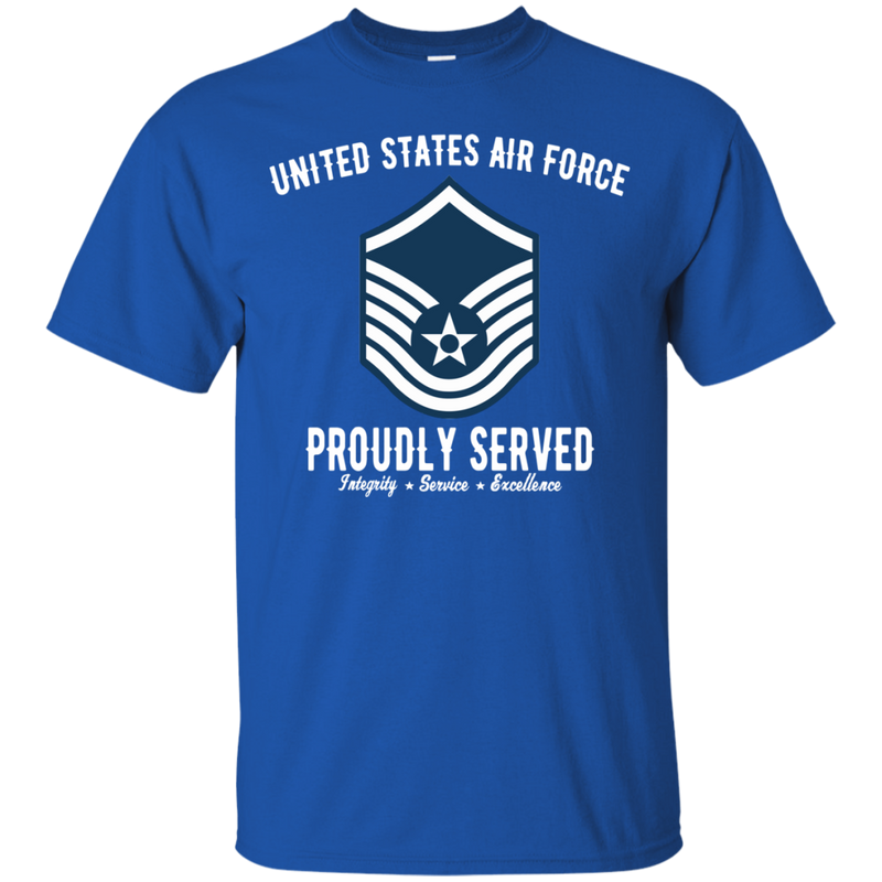 Air Force E7 MSgt shirt