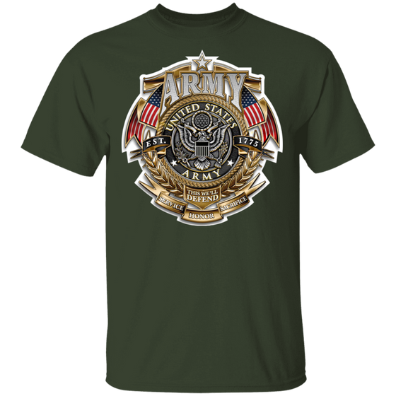 Army This We'll Defend Decal Shirt