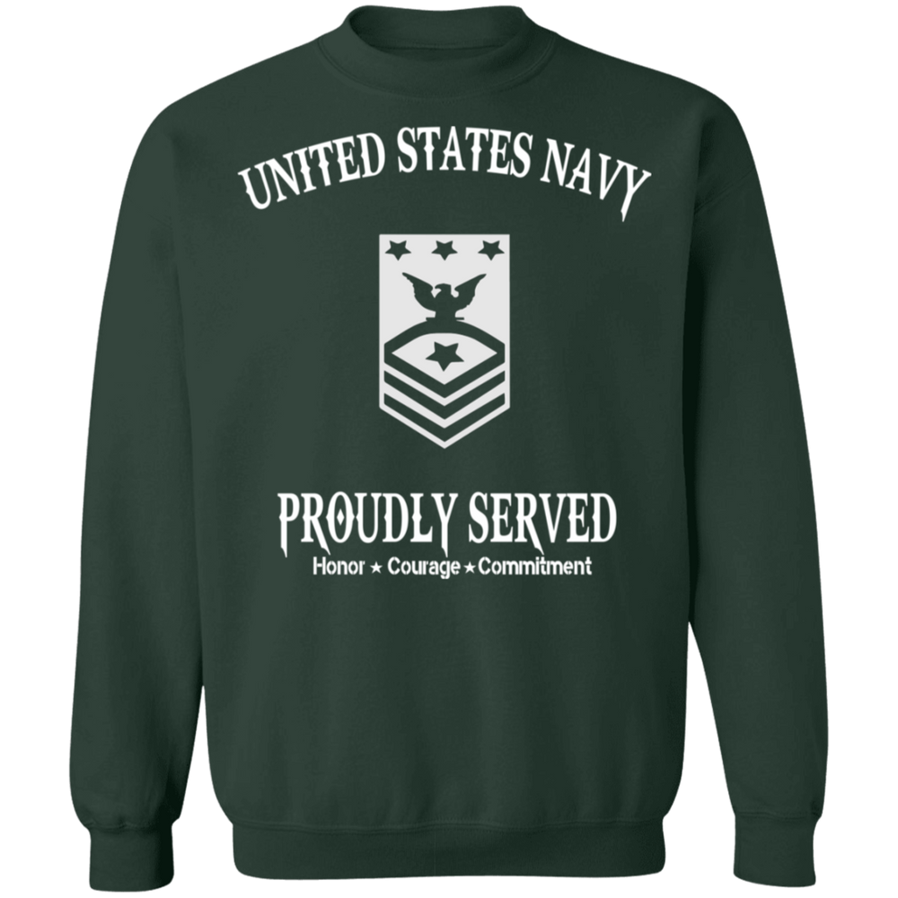 USN MCPON E9 SHIRT