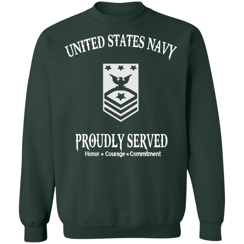USN MCPON E9 SHIRT