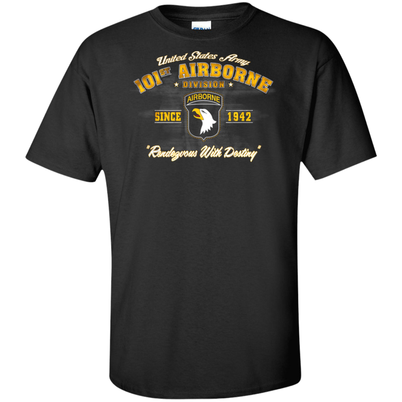 101ST AIRBORNE SINCE 1942 RENDEZVOUS  WITH DESTINY SHIRT