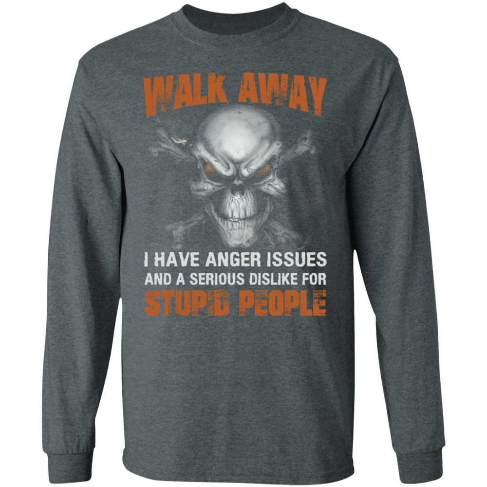 WALK AWAY STUPID PEOPLE SHIRT