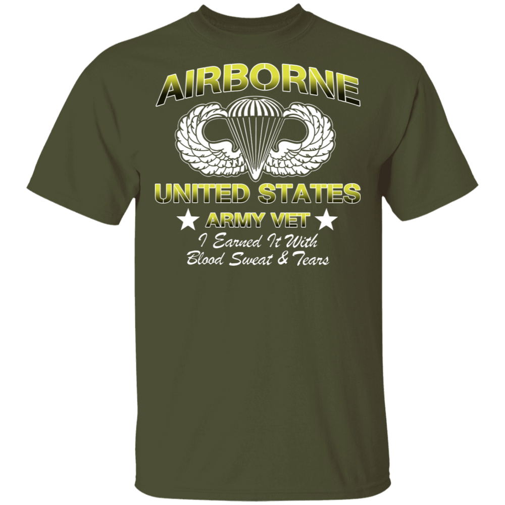 Basic Parachutist -  US ARMY VETS SHIRT