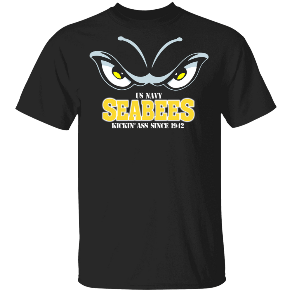 US NAVY SEABEES KICKIN' ASS SINCE 1942 SHIRT