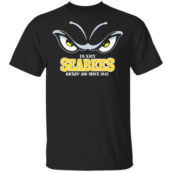 US NAVY SEABEES KICKIN' ASS SINCE 1942 SHIRT