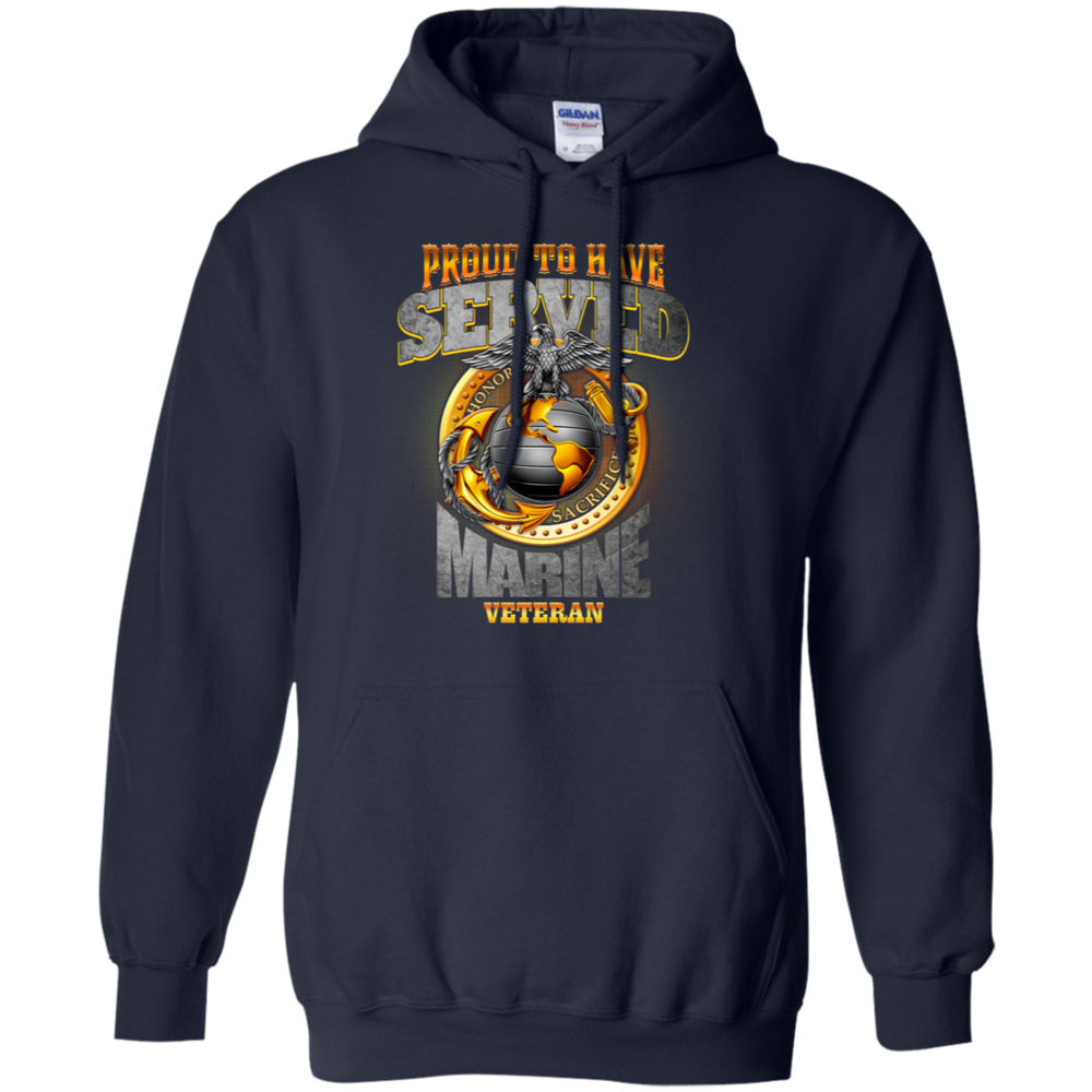 Proud To Have Served Marine Veteran