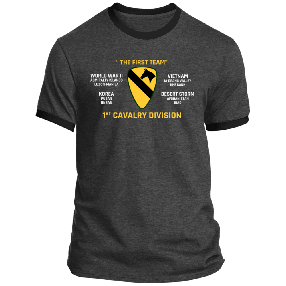 THE FIRST TEAM 1ST CAVALRY DIVISION SHIRT