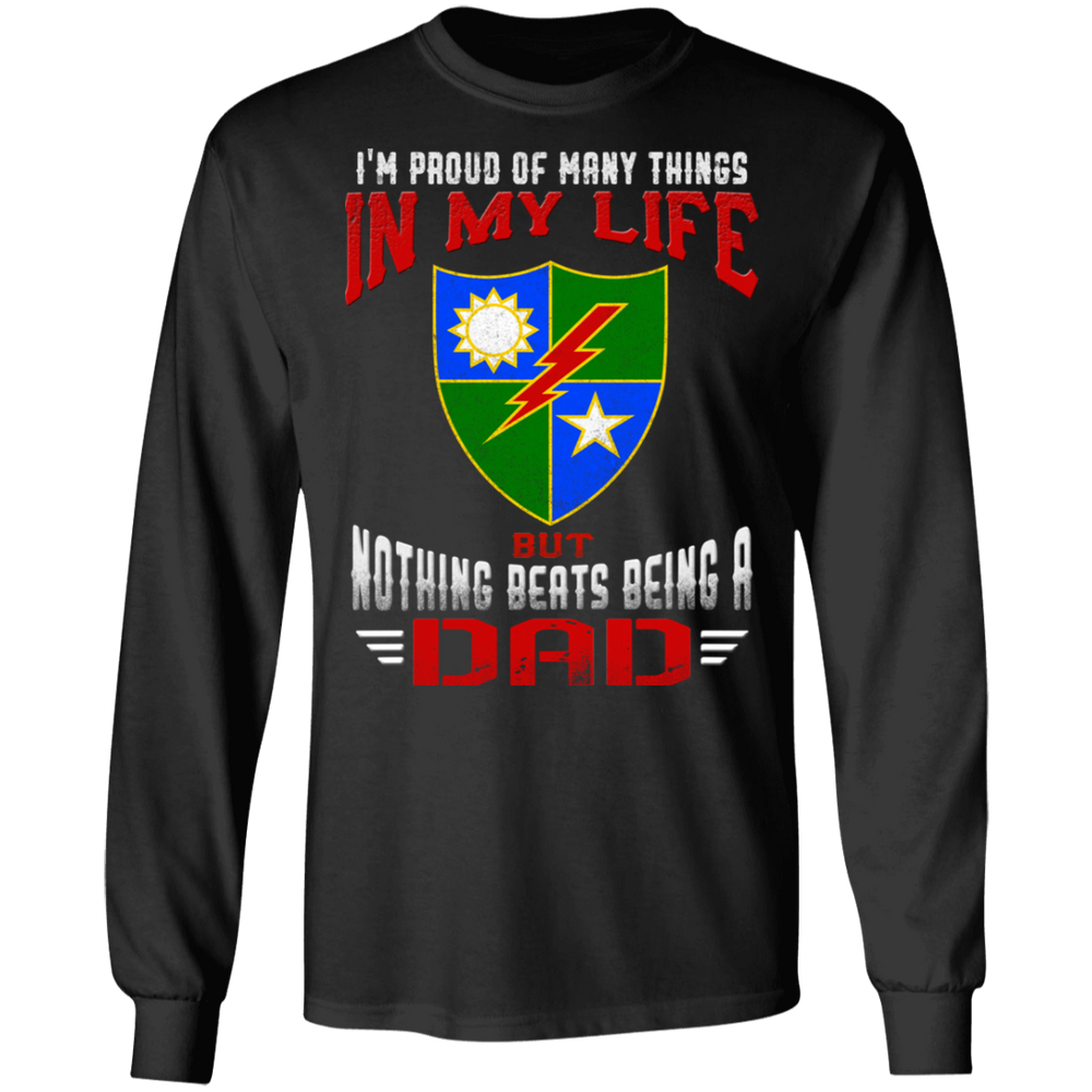 NOTHING BEATS BEING A 75TH RANGER DAD SHIRT